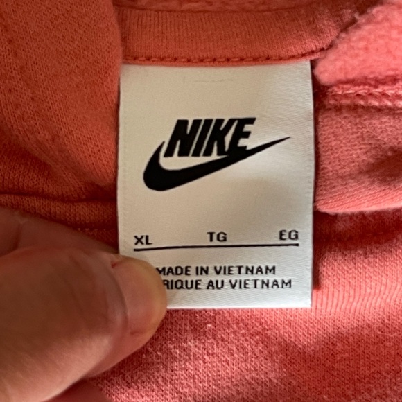 Nike Light Orange Hoodie Girls Size XL - Picture 3 of 6